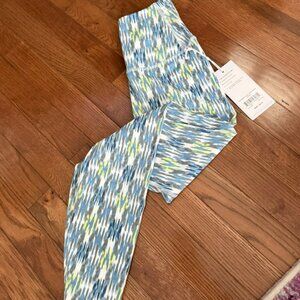 Tavi High Waisted 7/8 Tights Sky Ikat